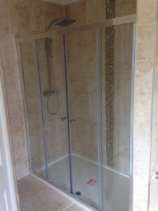 Shower install