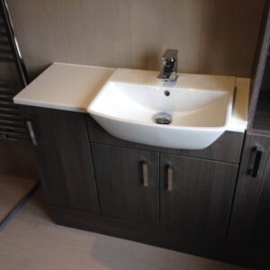 Washbasin install